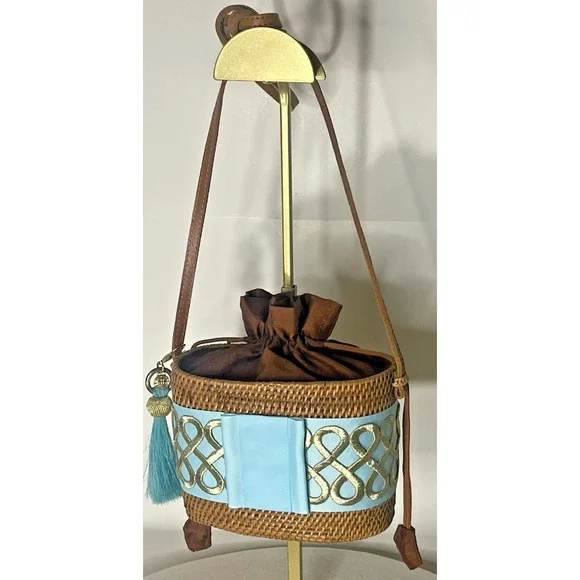 LISI Lerch Bucket Purse Handbag Shoulder Strap w/ Original Dust Cover